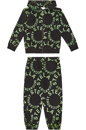 Stella McCartney Ensemble de survêtement en coton à logo