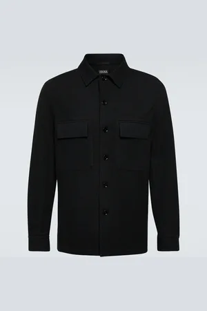 Ermenegildo Zegna Surchemise en coton et laine