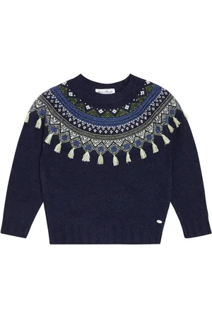 Tartine Et Chocolat Pull en jacquard de laine mélangée