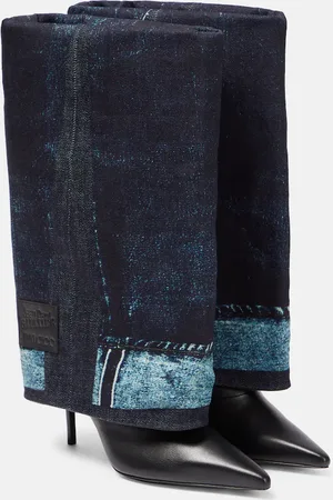 Jimmy Choo X Jean Paul Gaultier – Escarpins en jean