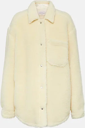 OFF-WHITE Surchemise en laine mélangée