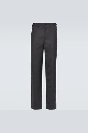 UNDERCOVER Pantalon slim en laine et mohair