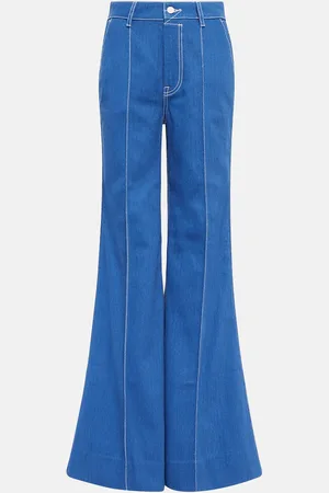 ZIMMERMANN Jean évasé High Tide à taille haute