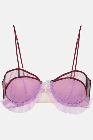 Nensi Dojaka Soutien-gorge Exploding Flower en tulle