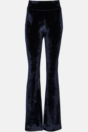 GALVAN Pantalon droit Sculpted en velours