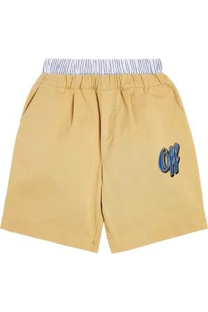 OFF-WHITE Short Baseball Logo en coton