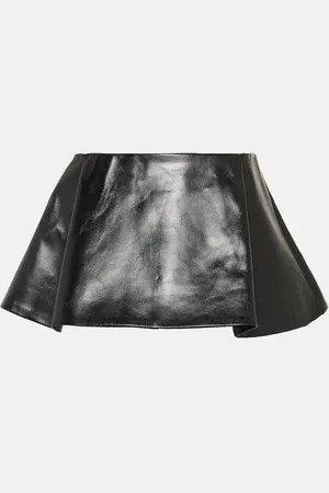 Khaite Mini-jupe Ralfa en cuir