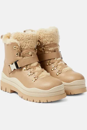 Bogner Bottines Arosa en cuir et shearling