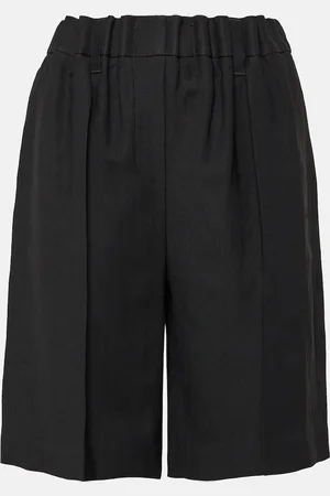 Brunello Cucinelli Short en lin mélangé