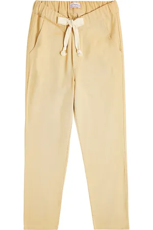 La Coqueta Pantalon droit en coton mélangé