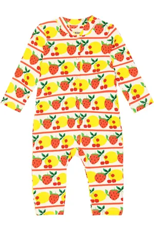 Mini Rodini Bébé – Grenouillère imprimée en coton mélangé