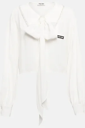 Miu Miu Blouse brodée