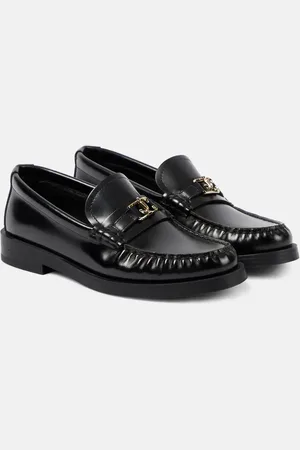 Jimmy Choo Mocassins Addie en cuir à logo