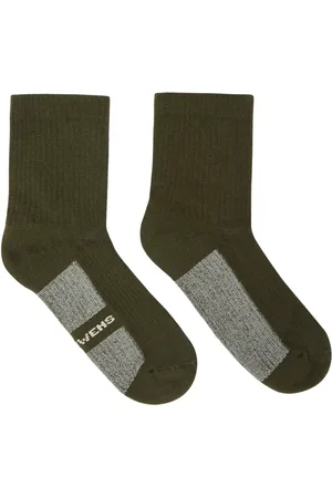 Rick Owens Chaussettes en coton mélangé