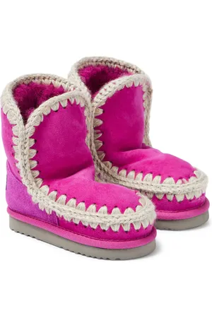 Mou Bottes en daim et shearling