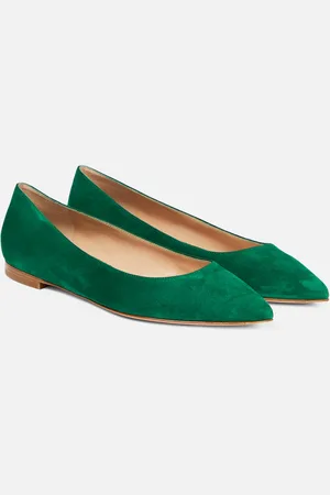 Gianvito Rossi Ballerines Gianvito en daim