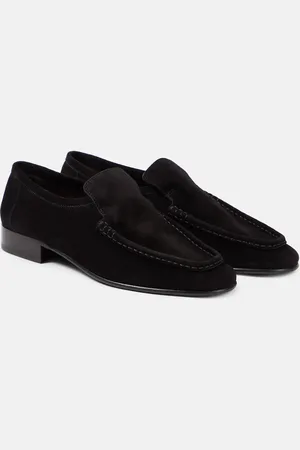 The Row Mocassins New Soft en daim
