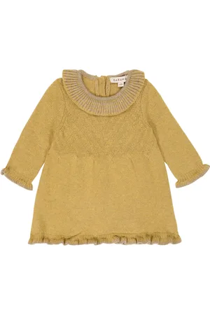 Caramel Bébé – Robe Amberley en laine mélangée