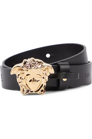 VERSACE Ceinture Medusa en cuir