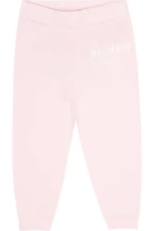 Balmain Bébé – Pantalon de survêtement en coton à logo