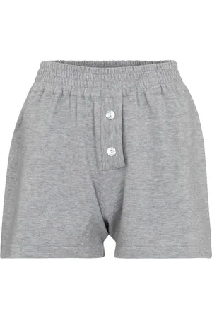 LIVE THE PROCESS Short à taille haute en cachemire mélangé
