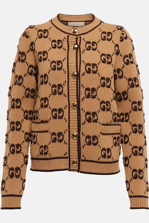Gucci Cardigan GG brodé en laine
