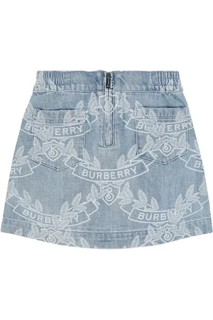 Burberry Jupe imprimée en jean