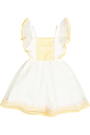 Stella McCartney Robe brodée en tulle