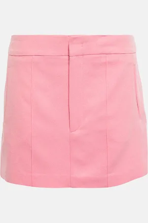 Isabel Marant Mini-jupe Licoba en crêpe de coton mélangé