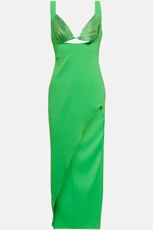 GIUSEPPE DI MORABITO Robe midi à cristaux