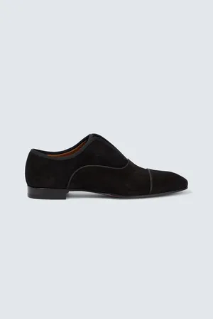 Christian Louboutin Richelieu Alpha Male en velours