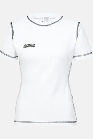 Vetements T-shirt en coton mélangé