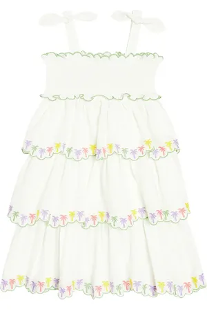 ZIMMERMANN Robe August brodée en coton