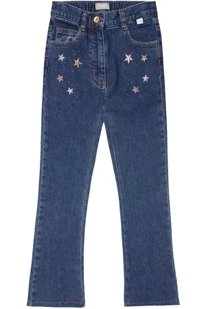 Il gufo Jean flare brodé