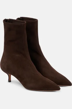 Aquazzura Bottines Montmartre 50 en daim
