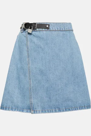 J.W.Anderson Mini-jupe Padlock en jean
