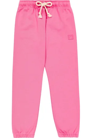 Acne Studios Pantalon de survêtement Mini Frack Face en coton