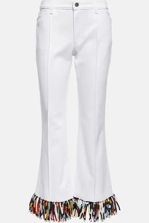 Puccini Pantalon raccourci à taille haute