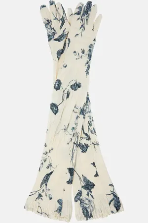 Erdem Gants à fleurs