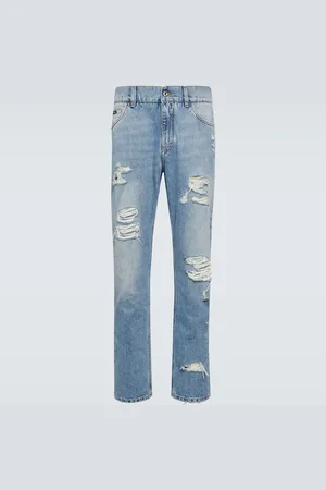 Dolce & Gabbana Jean droit à taille mi-haute