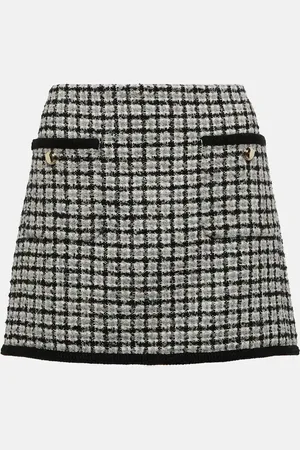 Miu Miu Mini-jupe à carreaux