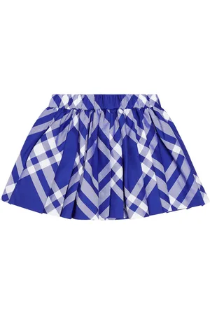 Burberry Bébé – Jupe en coton à carreaux