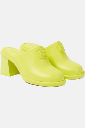Miu Miu Mules en caoutchouc à logo