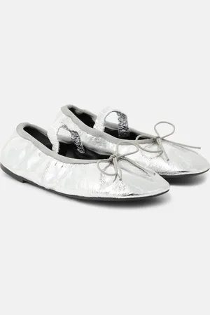 Proenza Schouler Ballerines en cuir métallisé