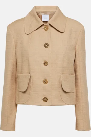 Patou Veste en tweed de coton mélangé