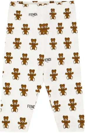 Fendi Bébé – Legging imprimé en coton mélangé