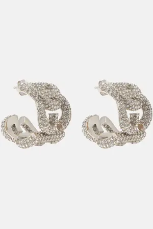 Dolce & Gabbana Boucles d’oreilles DG à cristaux
