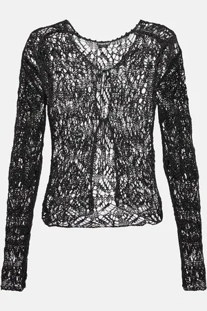Tom Ford Cardigan en crochet