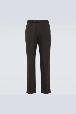 The Row Pantalon droit Seth en laine