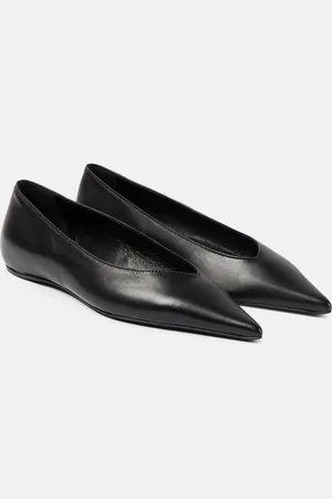 Totême Ballerines The Asymmetric en cuir